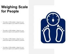 Weighing Scale Slide Team