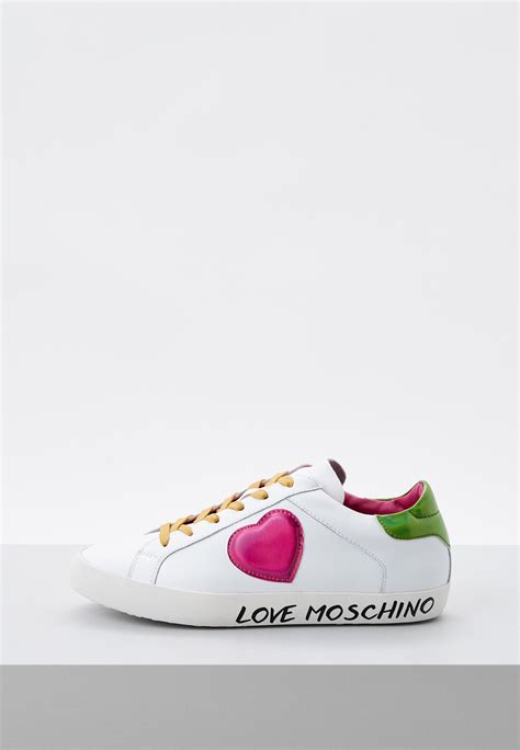 Кеды Love Moschino, цвет: белый, RTLACX329201 — купить в интернет ...