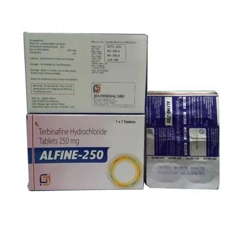 Terbinafine Hydrochloride Tablets at Rs 135/box | Lamisil in Sas Nagar ...