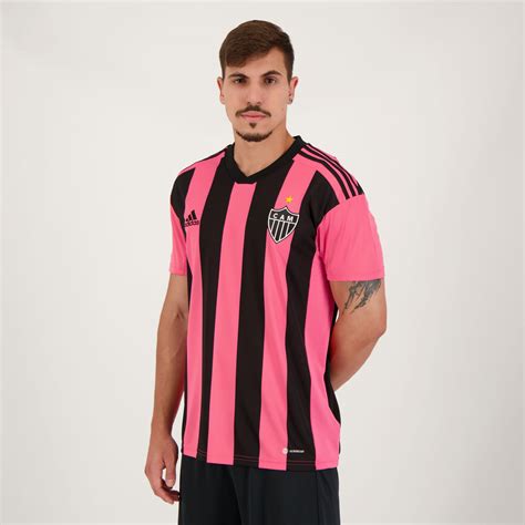 Camisa Adidas Atlético Mineiro Outubro Rosa 2022 FutFanatics