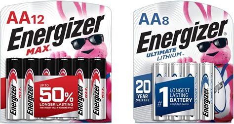 Amazon Energizer Aa Batteries Count Double A Max Alkaline