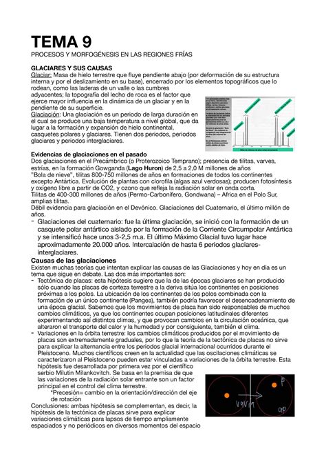 Geo Ccaa Tema Res Menes De Geolog A Para Ciencias Ambientales