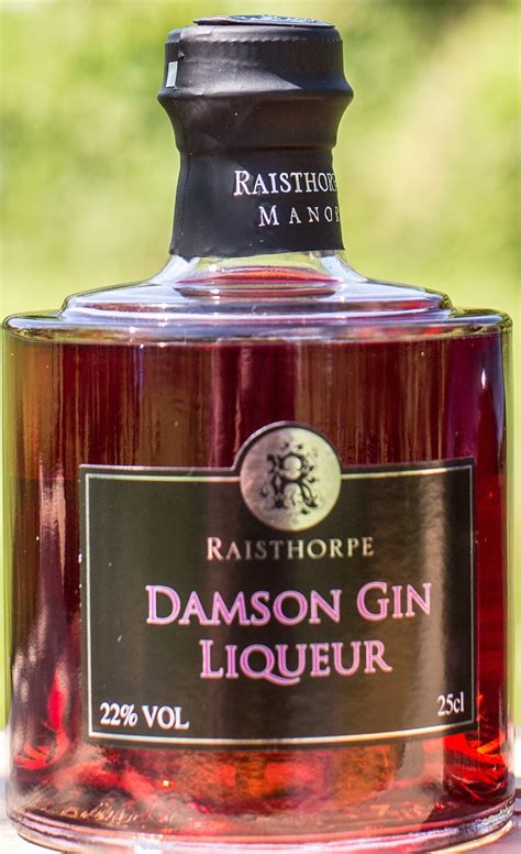 Damson Gin Liqueur Raisthorpe Manor Fine Foods Alcoholic Beverages And Ts