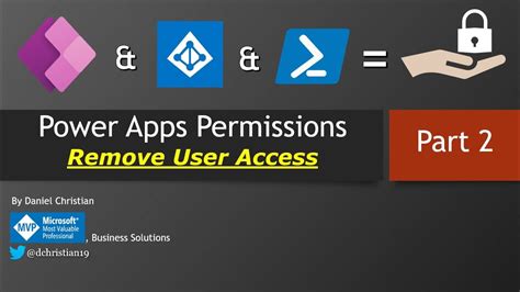 Power Apps Permissions Remove User Access YouTube