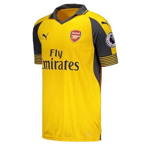 Camisa Puma Arsenal Away 2017 Premier League FutFanatics