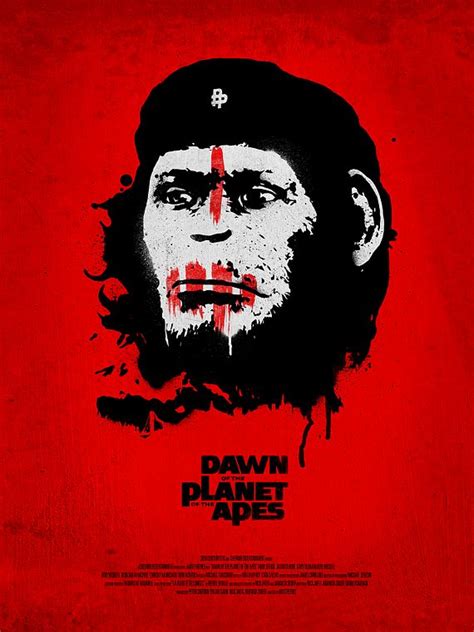 Dawn Of The Planet Of The Apes Poster 27 金海报 Goldposter