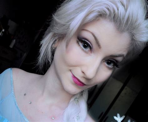 Elsa Inspired Makeup And Hair Tutorial