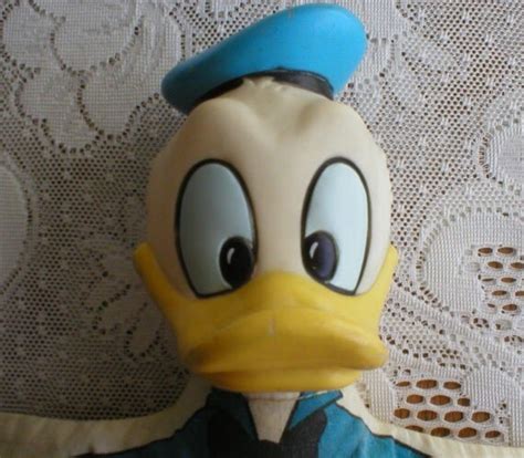 Donald Duck Walt Disney Hand Puppet Vintage 1960s