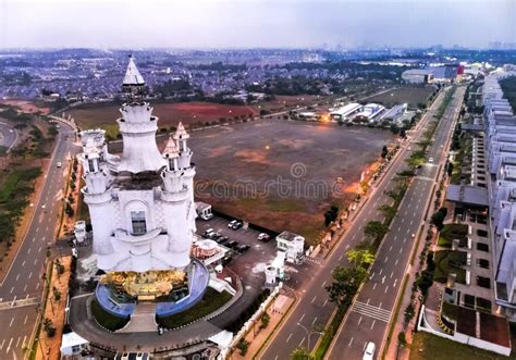 Bsd Tangerang City Aerial View Indonesia July 2018 Editorial Stock