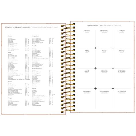 Agenda Executiva Espiral Di Ria X Cm Spot Feminina