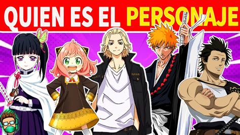 Puedes Adivinar El Personaje De ANIME Solo Con Dos PISTAS Quiz