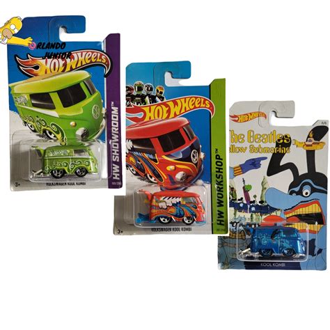 Kool Kombi Hot Wheels Miniatura Carrinho Mainline Desconto no Preço