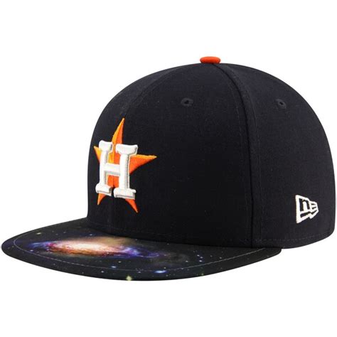 New Era Houston Astros 59FIFTY Galaxy Fitted Hat - Navy Blue - Fanatics.com