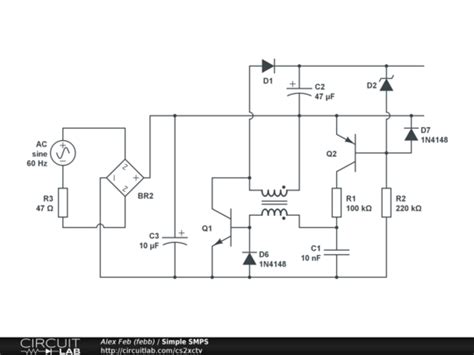 Simple SMPS - CircuitLab