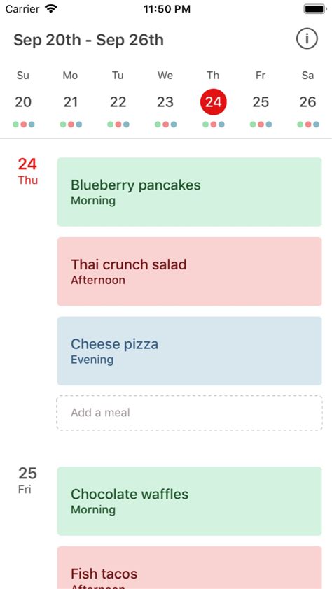 Simple Meal Planning For Iphone Download