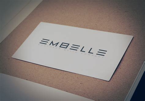 Embelle Print Studio Brand Logo design on Behance