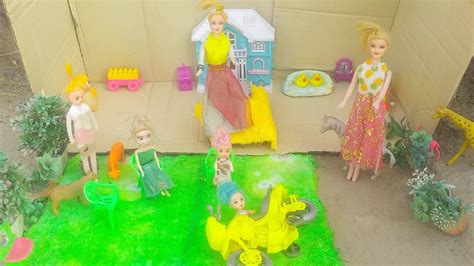 Barbie Dolls Cartoons Gadi Wala Cartoons Barbie Village Cartoons Barbie