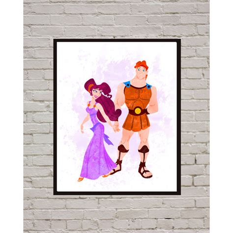 Hercules Disney Art Print Digital Files decor nursery room w - Inspire ...