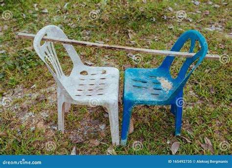 Broken Plastic Chair