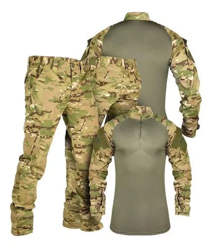 Farda Tática Completa Combat E Calça Ripstop Multicam Parcelamento