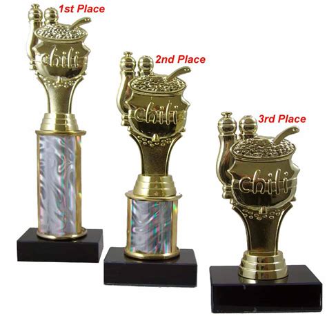 Chili Cook Off Trophy Set Chili Trophy Set | Cooking Trophies