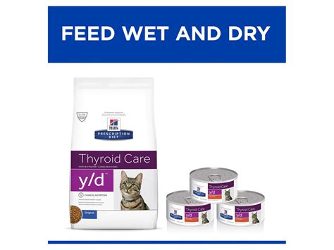 Hill's Prescription Diet y/d Thyroid Care Dry Cat Food - Kamo ...