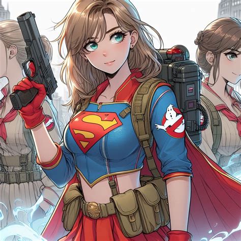 Ghostbuster Supergirl 1 By Elodtrebor On Deviantart