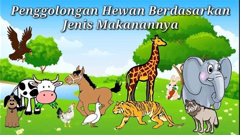 Penggolongan Hewan Berdasarkan Makanannya Assessment