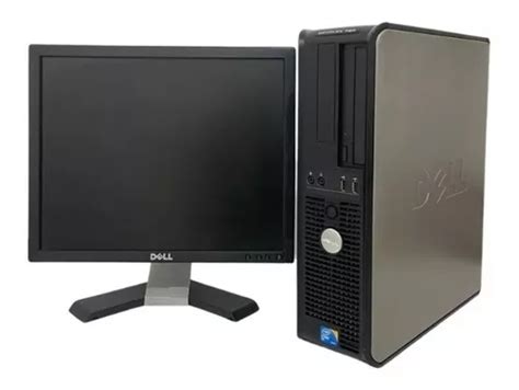 Computador Dell Core 2 Duo 4gb Hd 250gb Monitor 17 Parcelamento Sem