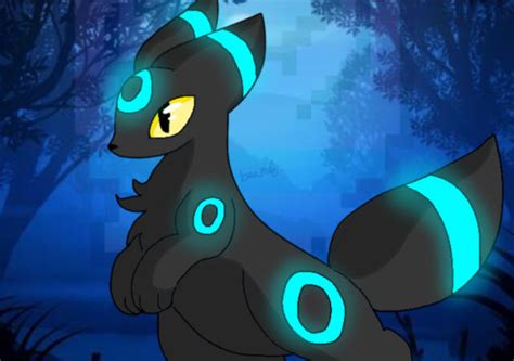 Alpha Shiny Umbreon By Beaniefox24 On Deviantart