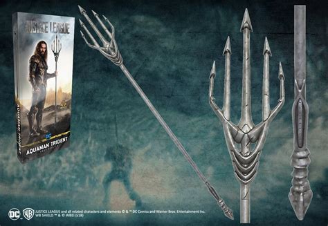 Aquaman Trident Replica Justice League Noble Collection Props