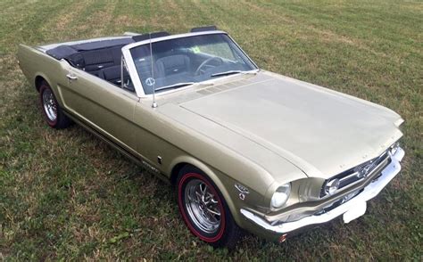 Cars 1965 Ford Mustang Gt K Code Convertible