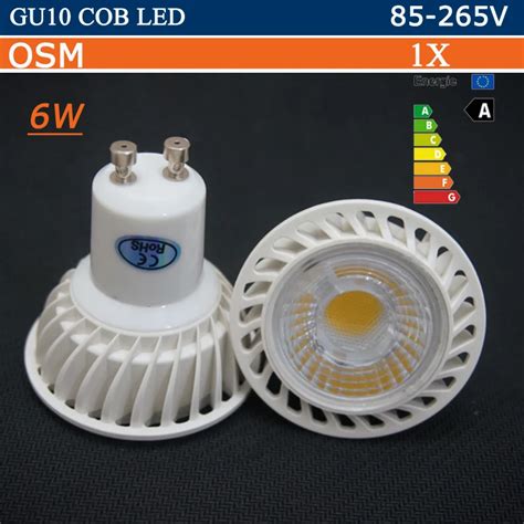 Dimmable Gu Led Cob Lamp Ac V V Gu Led Spotlight Warm Spot