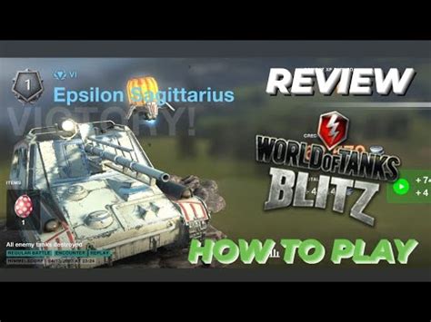 Epsilon Review How To Play WOTB WOTBLITZ World Of Tanks Blitz