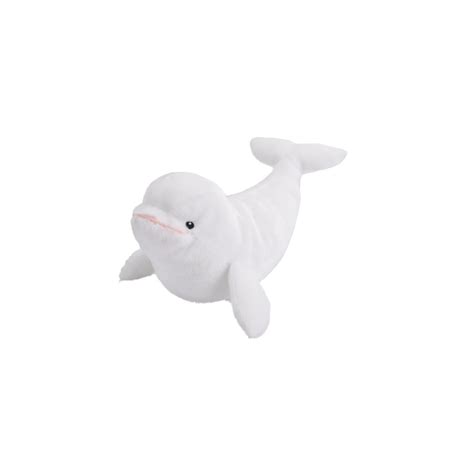 Whale Beluga Stuffed Animal Plush Toy Ecokins Mini Wild Republic