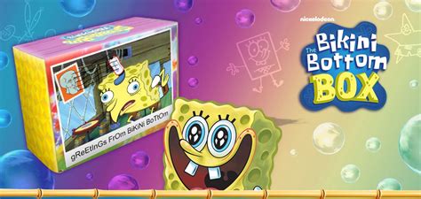 SpongeBob Bikini Bottom Box Spring 2022 Box Spoilers Subscription Box Ramblings