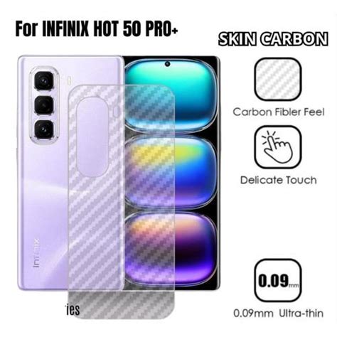 Jual Garskin Carbon Infinix Hot Pro G Back Soft Skin Karbon Fiber Film Sticker Anti Jamur