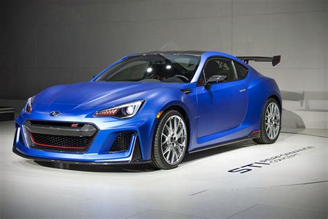 Subaru Unveils “STI Performance Concept”, a STI Souped Up BRZ Coupe, at ...