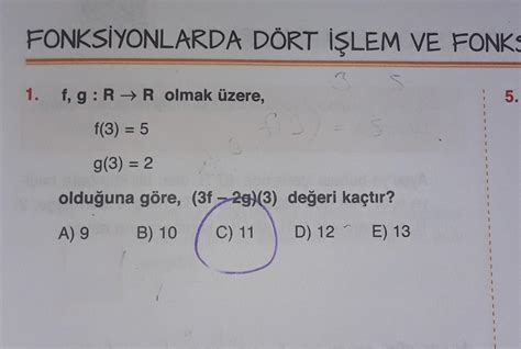 10 SINIF FONKSIYONLAR AÇIKLAYARAK YAPIN LÜTFEN Eodev