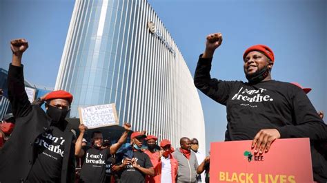 Watch Blacklivesmatter Eff Calls For Sa To Join In George Floyd