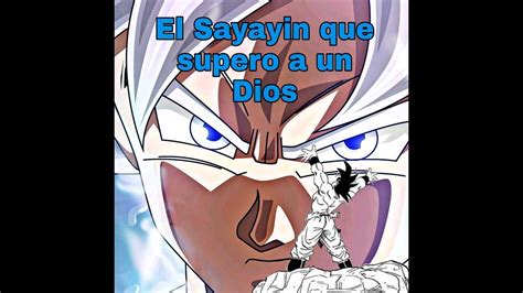 Dragon Ball Super AMV El Sayayin Que Supero A Un Dios YouTube