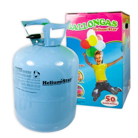 Helium Ballongas F 50 Ballons