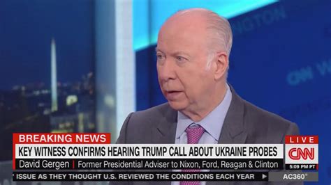 David Gergen This Was Worst Day Of Trump S Presidency