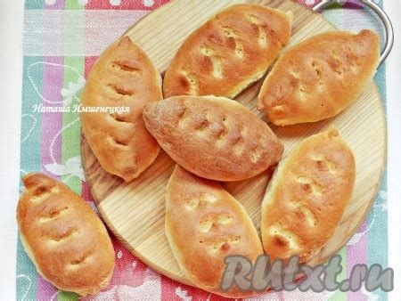 Пирожки с яблоками из сдобного дрожжевого теста в духовке: 13 фото в ...