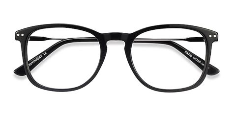 Ratio Square Black Full Rim Eyeglasses Eyebuydirect