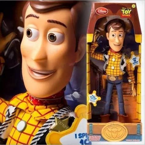 Toy Story Boneco Falante Xerife Woody 40cm Disney Store