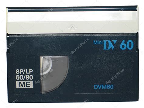 Mini DV cassette,object isolated — Stock Photo © #4177848