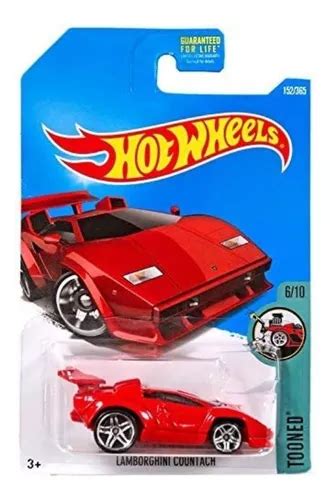 Carrinho Hot Wheels Lamborghini Countach Tooned Dvb MercadoLivre