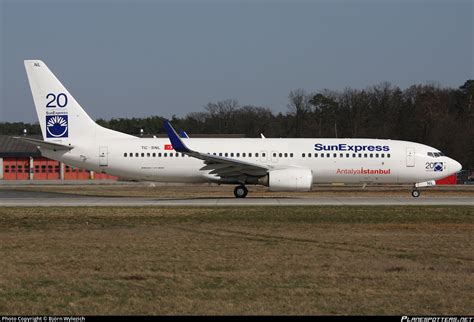 Tc Snl Sunexpress Boeing N Wl Photo By Bj Rn Wylezich Id