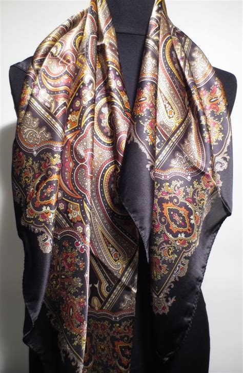 Pure Silk Square Scarf Azalea Bellagio Silk Of Como